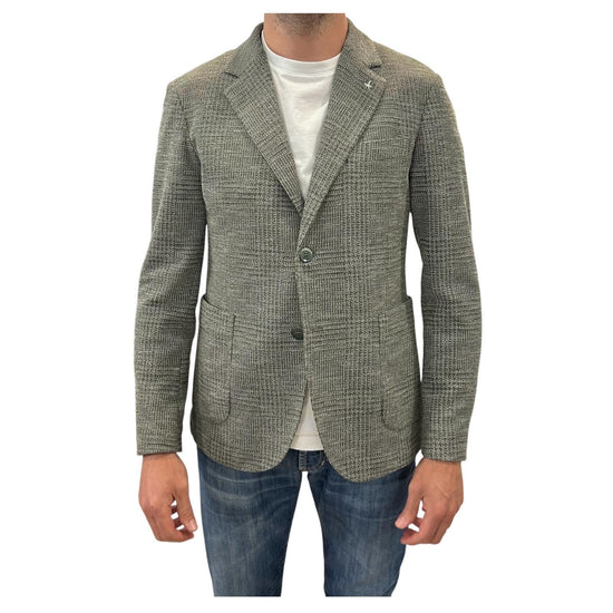 Giacca ALAN Check verde A322ALAN60TF534 870 AT.P.CO 