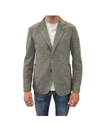 Giacca ALAN Check verde A322ALAN60TF534 870 AT.P.CO 