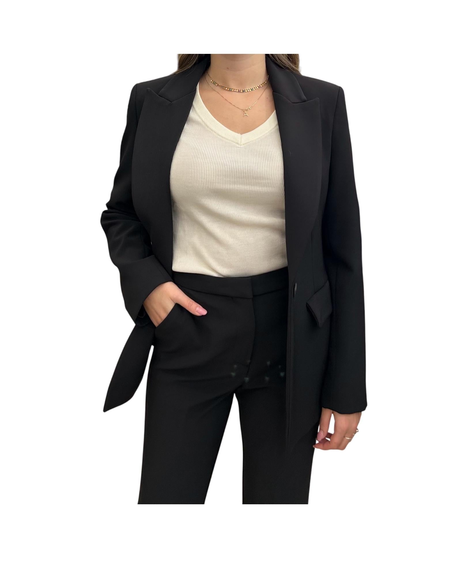 Blazer monopetto slim Nero JCB P007 001 haveone 