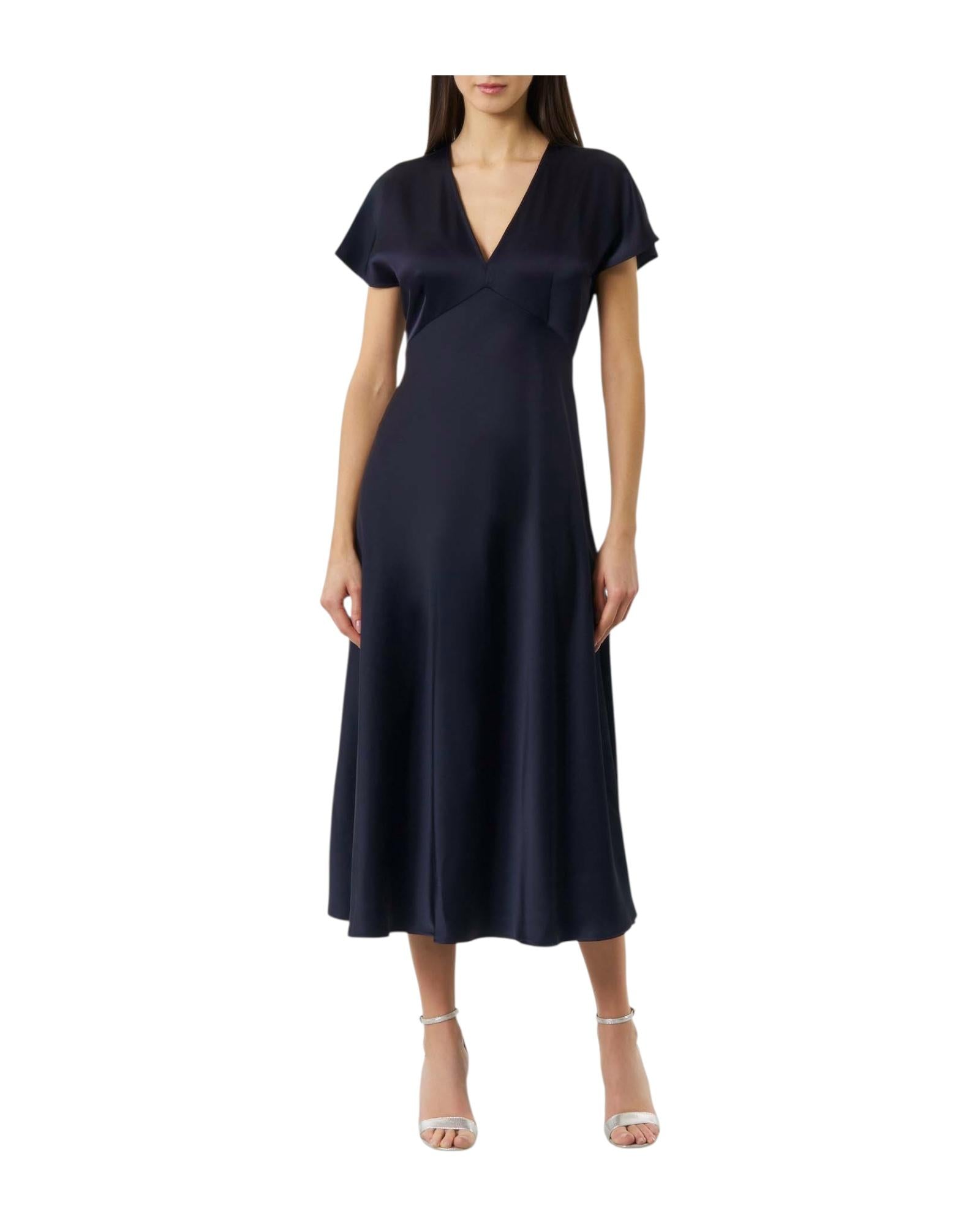 Abito in satin Blu FALANGE 005 MARELLA