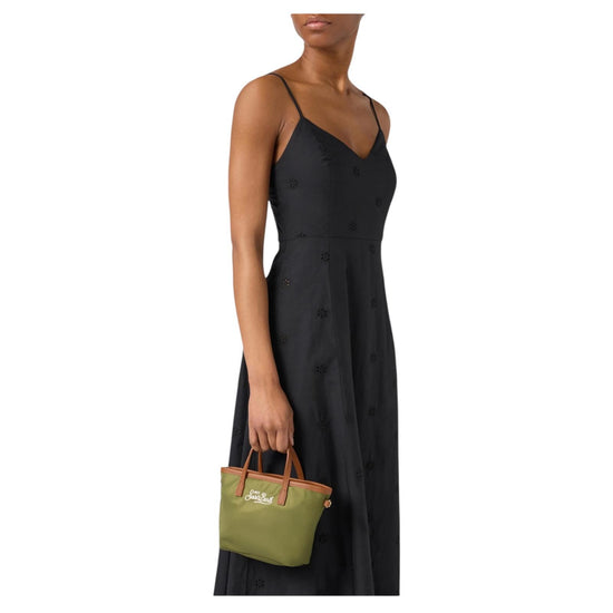 Borsa City Mini in nylon Verde Militare CB0005 00219L MC2 SAINT BARTH 