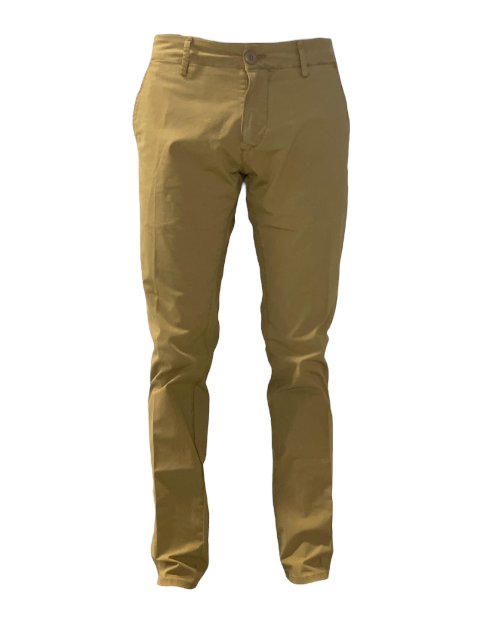 Pantalone Carnaby Popeline Moka 001 CARNABY POPELINE MOKA MODFITTERS