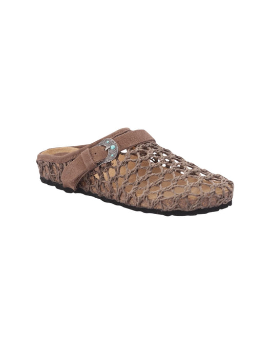 Sabot Thais intrecciato Marrone THAIS MARRONE TAJI 