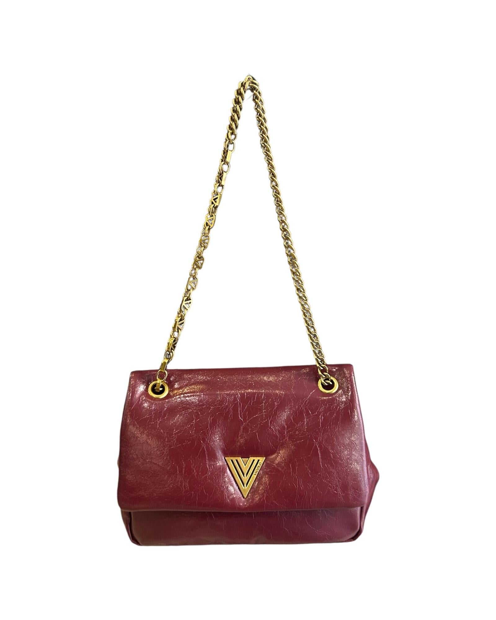 Borsa Mirror Bordeaux XF0006 BORDEAUX VICOLO