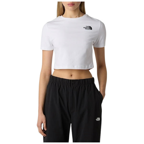T-shirt corta in vita White SS TEE T-SHIRT WHITE THE NORTH FACE 