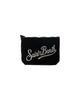 Pochette Aline Velvet strass Nero
