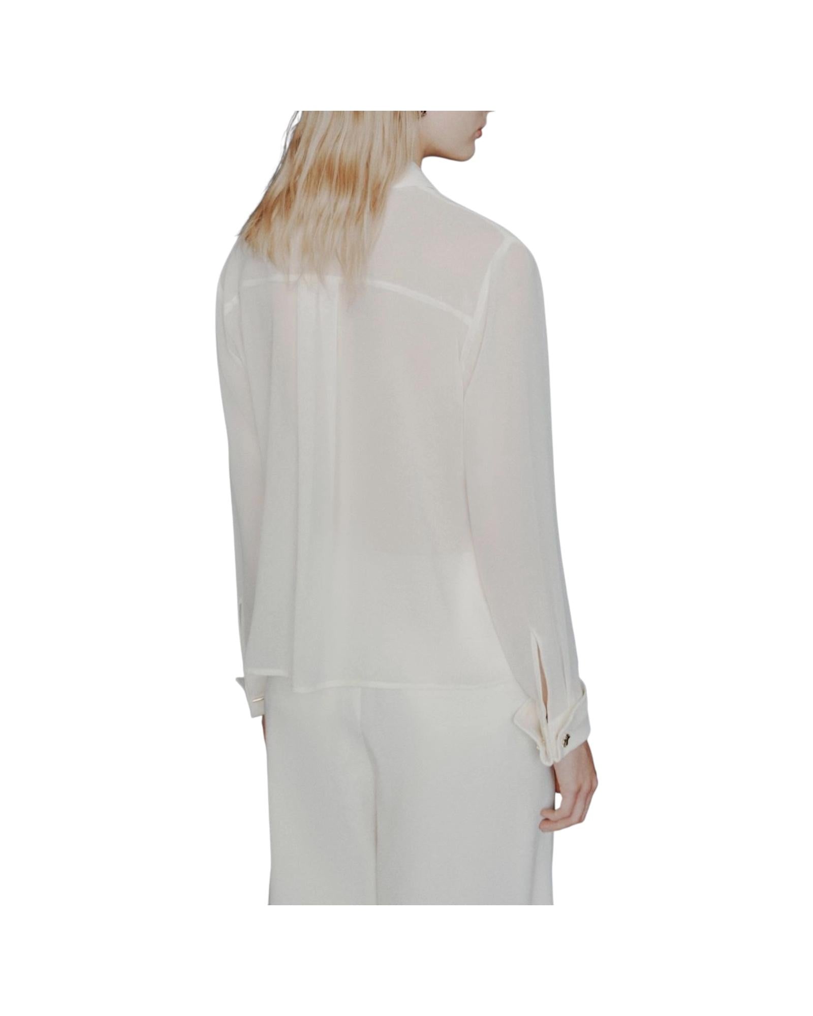 Camicia in georgette Bianco ARCA 001 MARELLA 