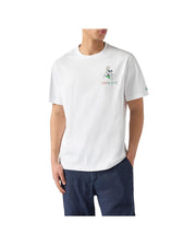 T-shirt Portofino bianca con ricamo I Winbledon