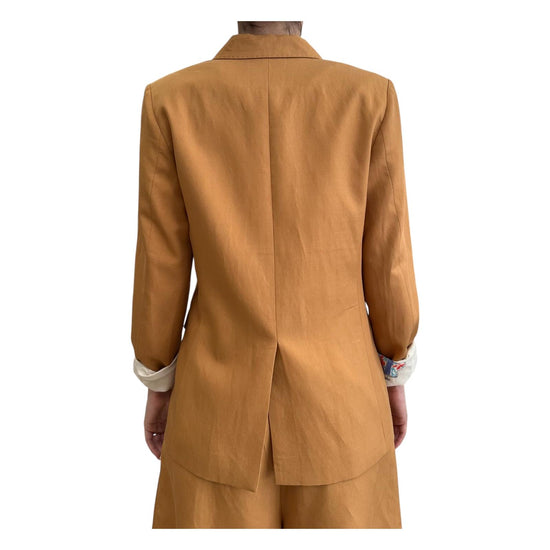 Blazer Doppio Petto Cognac SI95 0040 SINCE'RE PARIS 