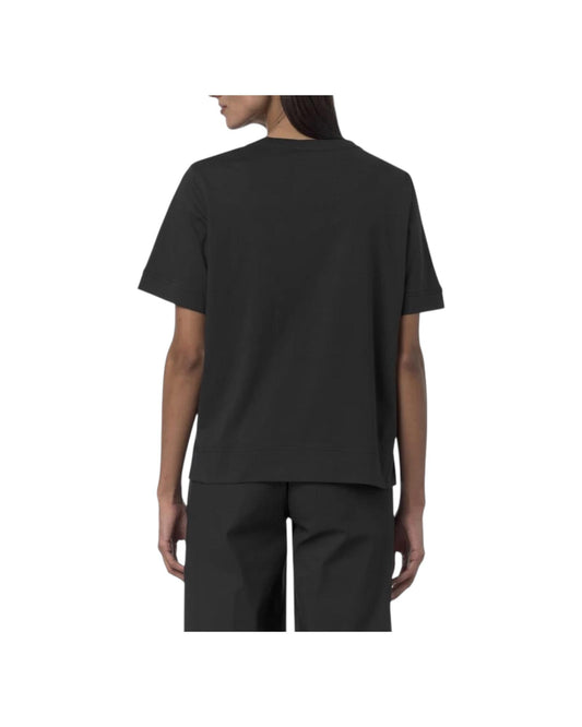 Leda Jersey tinta unita nero K2148FW USY K-WAY 