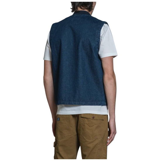 Gilet Denim Dark blue MARSH DNMC99 IMPURE 