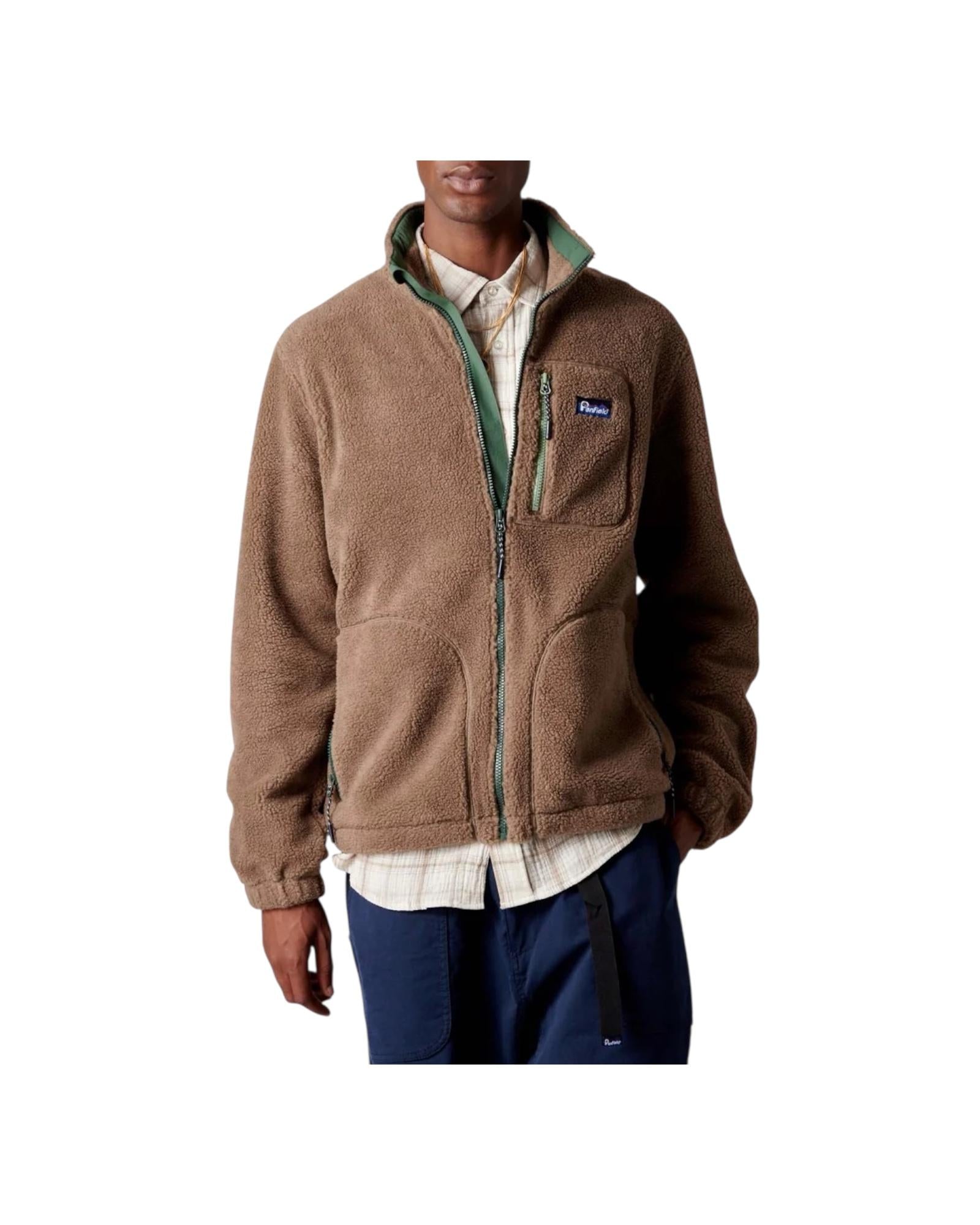 Giacca in pile Lead Grey PFD0659 LEAD GRAY PENFIELD 
