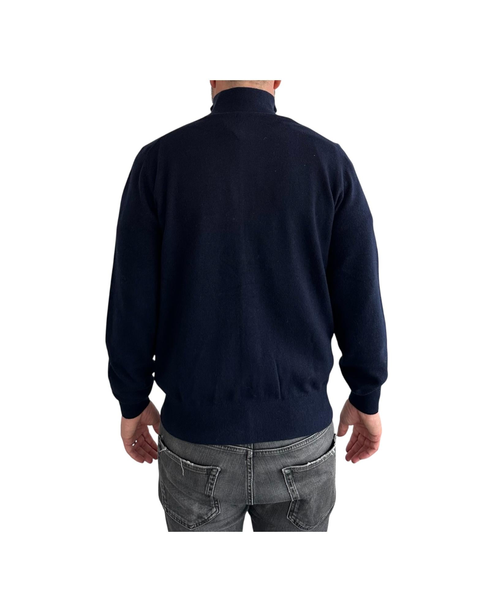 Cardigan con bottoni Blu navy 87007 235 CAVALIERI MILANO 