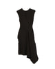 Black Asymmetric Dress
