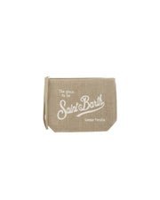 Pochette Aline in lino Beige