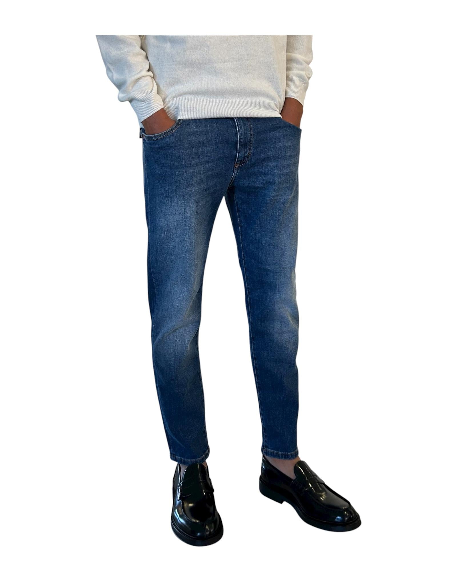 Jeans Rocco C009 Blu denim ROCCO D40 C009 752 CAMOUFLAGE 