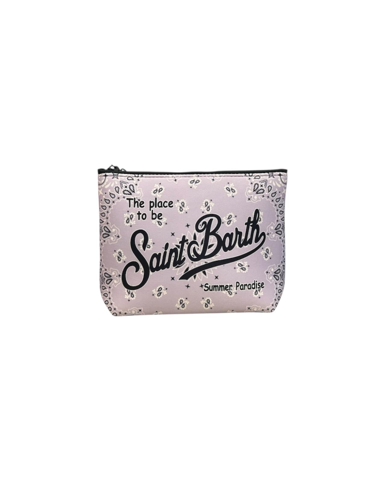 Pochette Aline con stampa ALIN001 04269H MC2 SAINT BARTH 