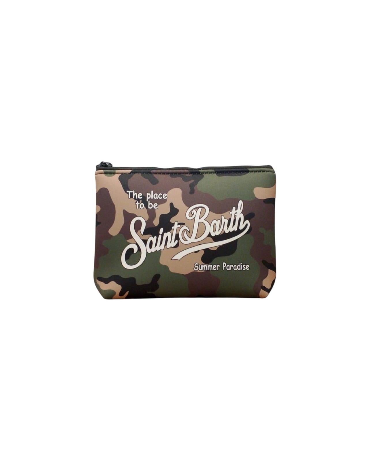 Pochette Aline con stampa camouflage ALIN001 02287H MC2 SAINT BARTH 
