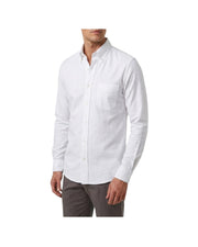 Camicia Uomo in cotone Bianco