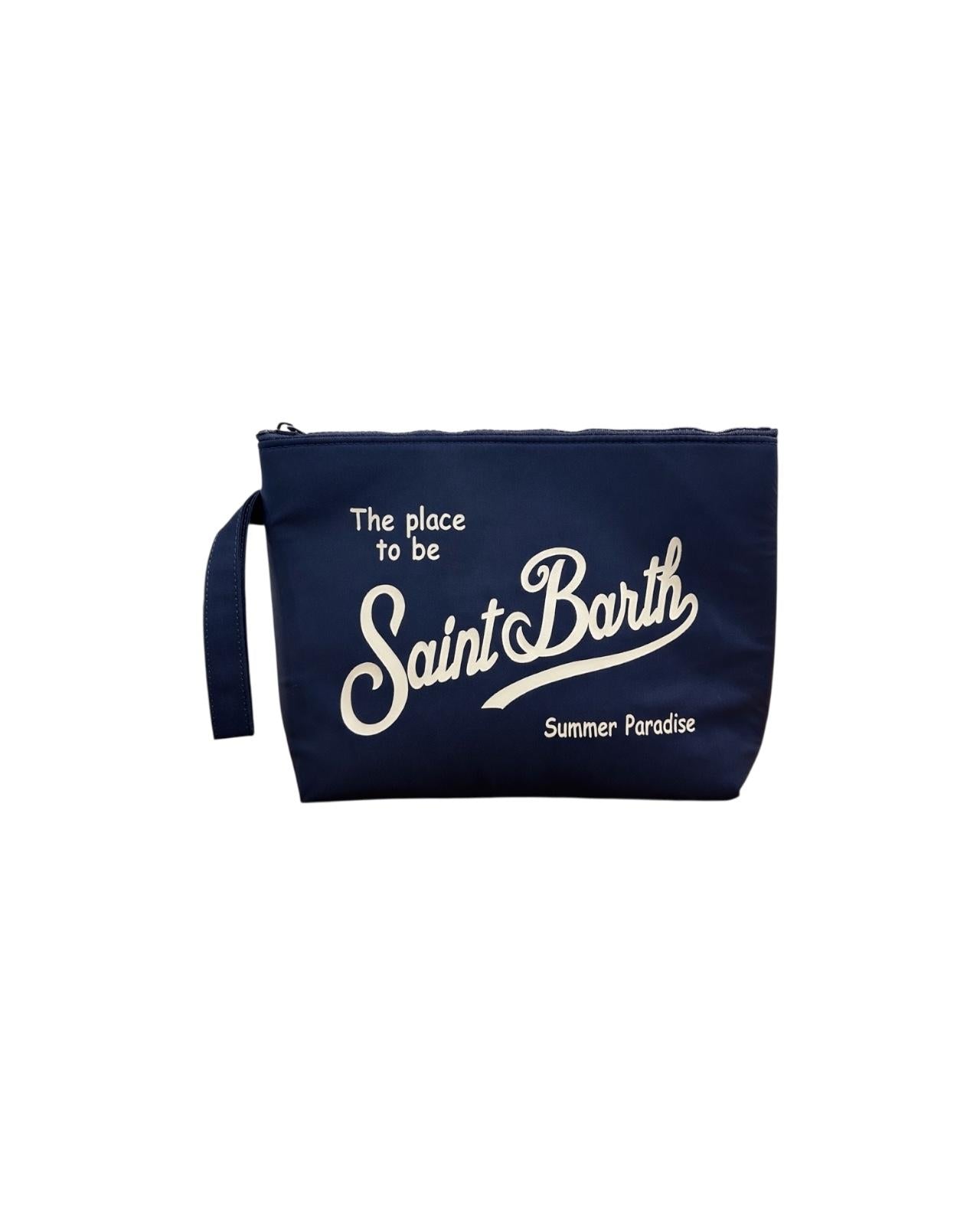 Pochette Aline L in nylon Blu ALI0054 00097L MC2 SAINT BARTH 