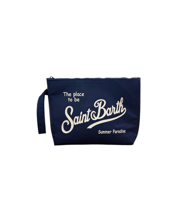 Pochette Aline L in nylon Blu ALI0054 00097L MC2 SAINT BARTH 