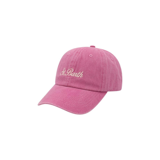 Cappellino Davis con ricamo Saint Barth Rosa DAS0004 02767L MC2 SAINT BARTH 