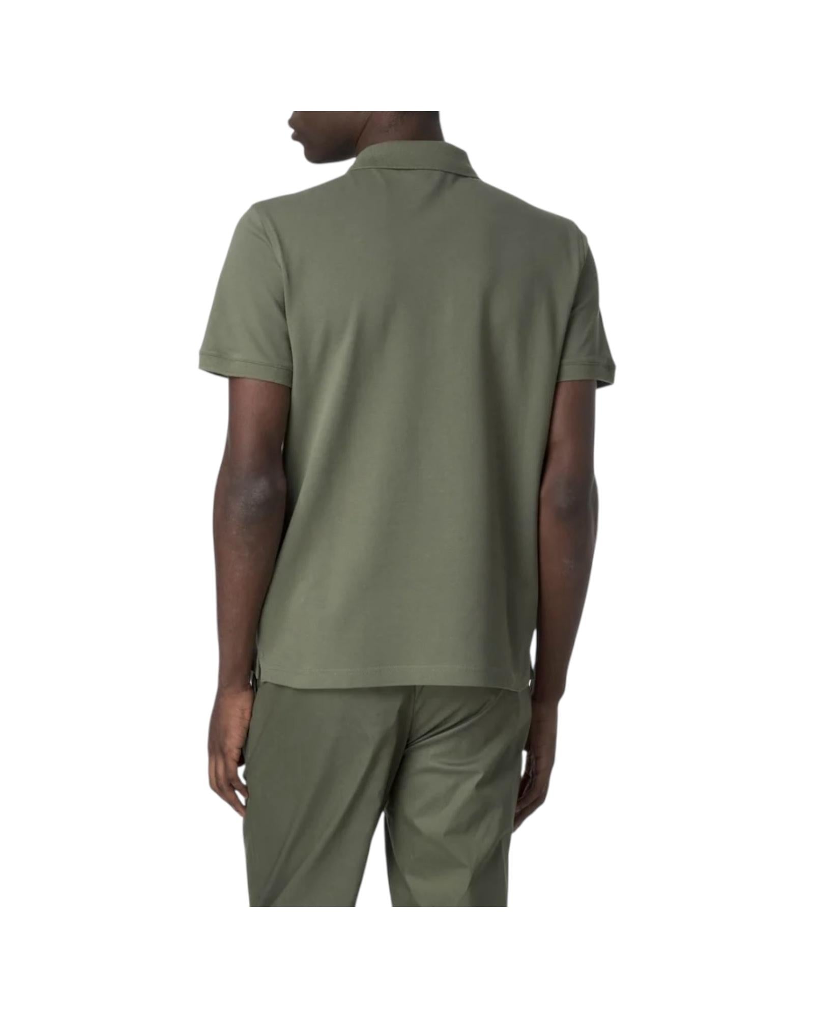 Polo piquet Green lichen K5127BW V15 K-WAY 