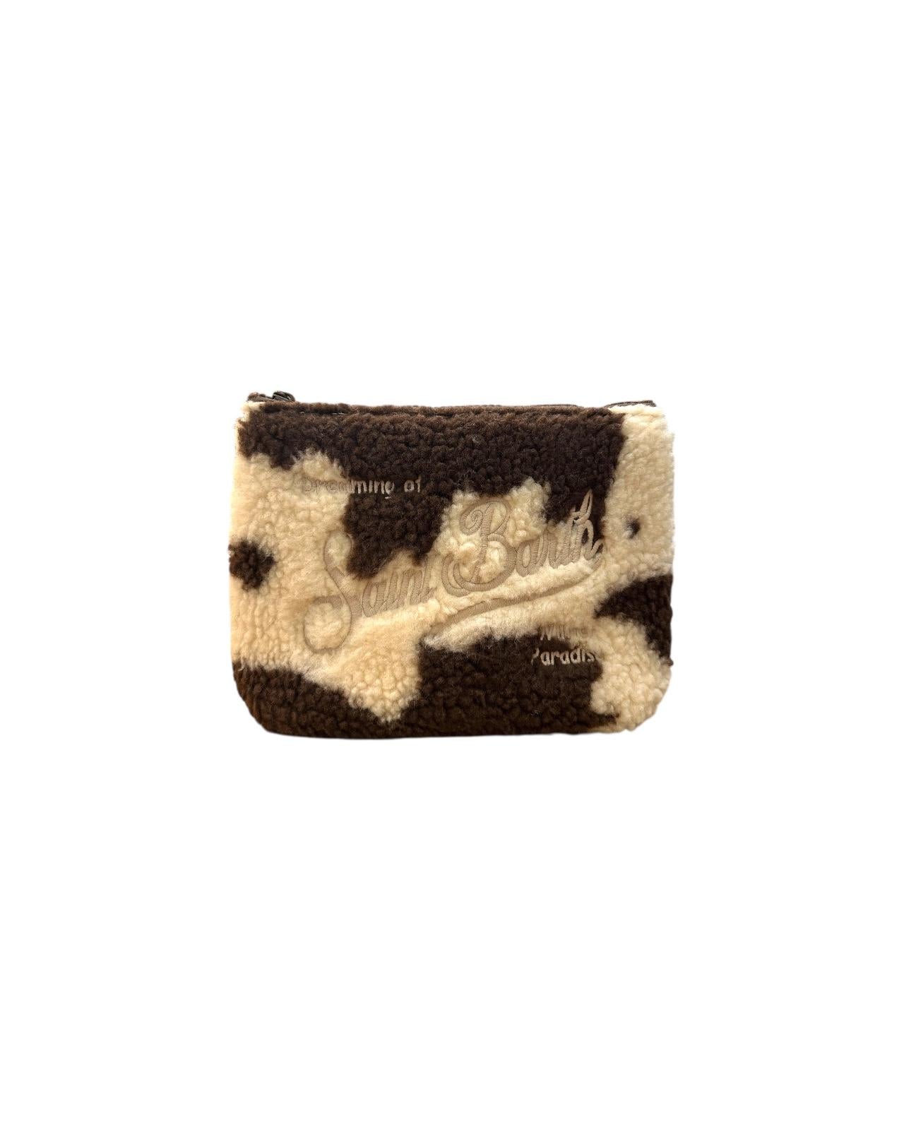 Pochette Aline teddy cow skin ALI0023 00286I MC2 SAINT BARTH 