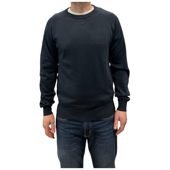 Maglia in cotone taglio felpa Blu 16150 108 RETOIS 