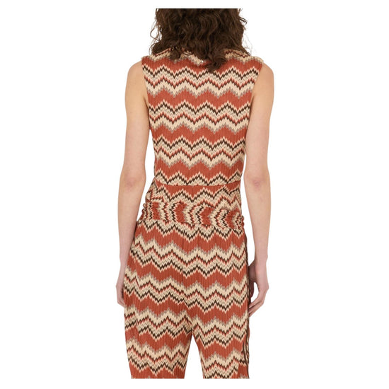 Body con motivo geometrico Multicolor F39X1539 MULTICOLOR SOUVENIR 