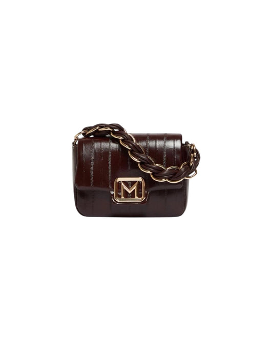 Borsa Le Muse small stampa rettile Testa di moro LONTRA 003 MARELLA 