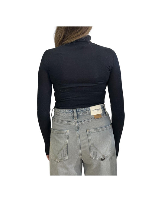 Maglia collo alto e manica lunga Blu ADRIANNA 17 CHS 