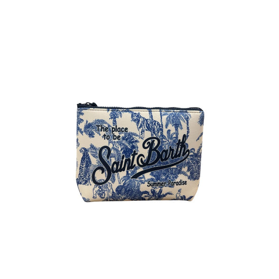 Pochette Aline Jungle Blu ALIN001 02156L MC2 SAINT BARTH 