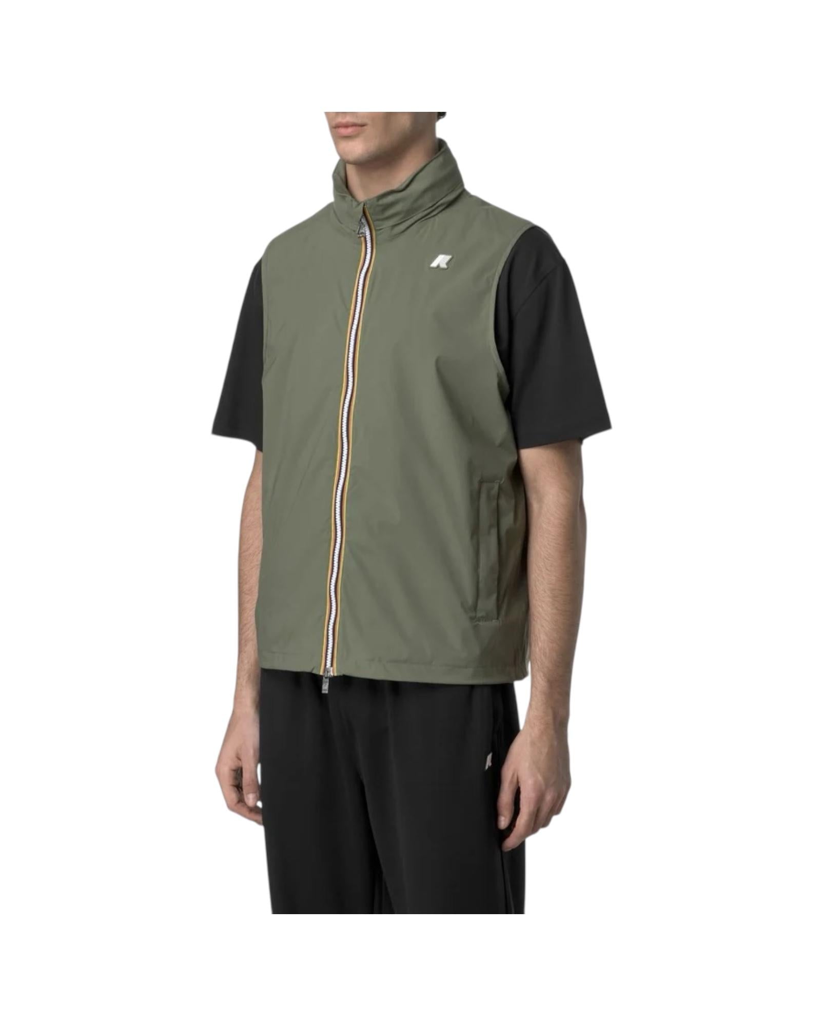 Gilet Valen in nylon Green lichen K3123TW V15 K-WAY 