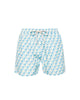 .Lighting swimsuit in light fabric with padel print