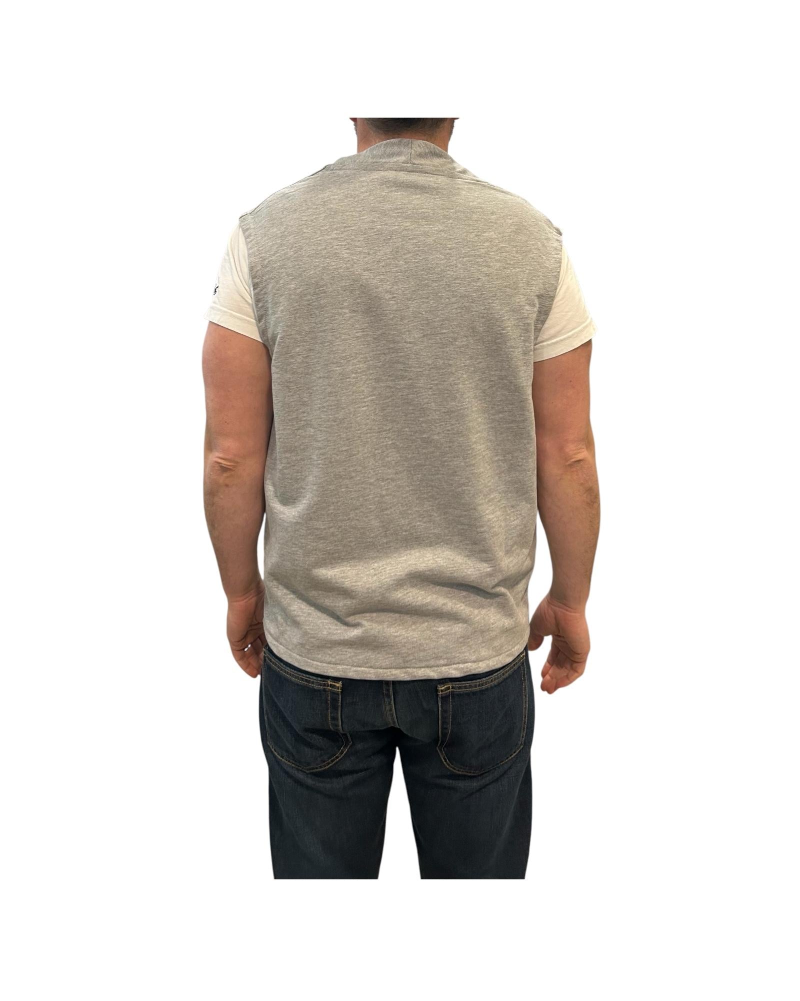 Gilet in cotone Grigio MALO GRIGIO MENTORE 