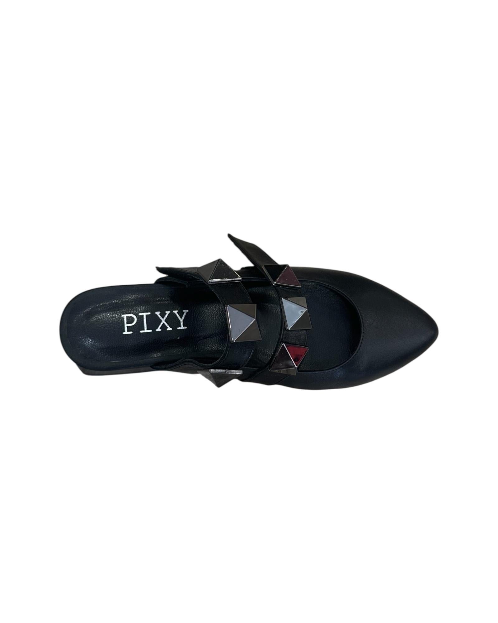 Sabot con fasce borchie Nero 2239505 BLACK PIXY 