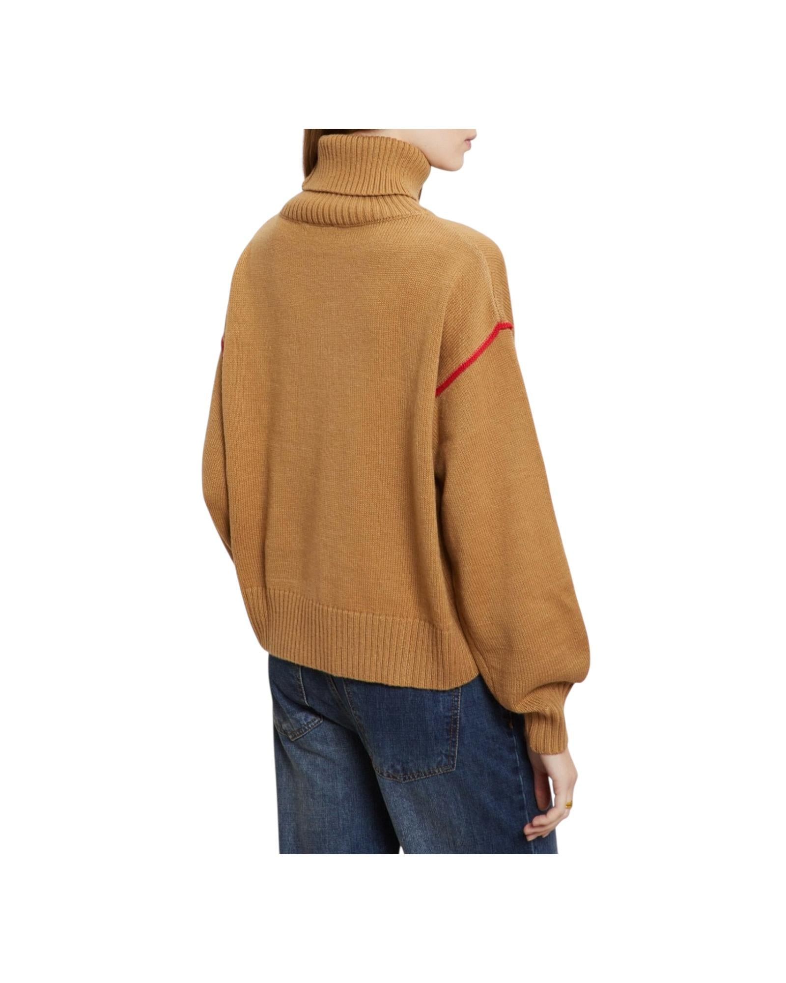 Maglia con dettagli a contrasto Sesamo WAM DK9221 SESAMO OTTOD'AME 