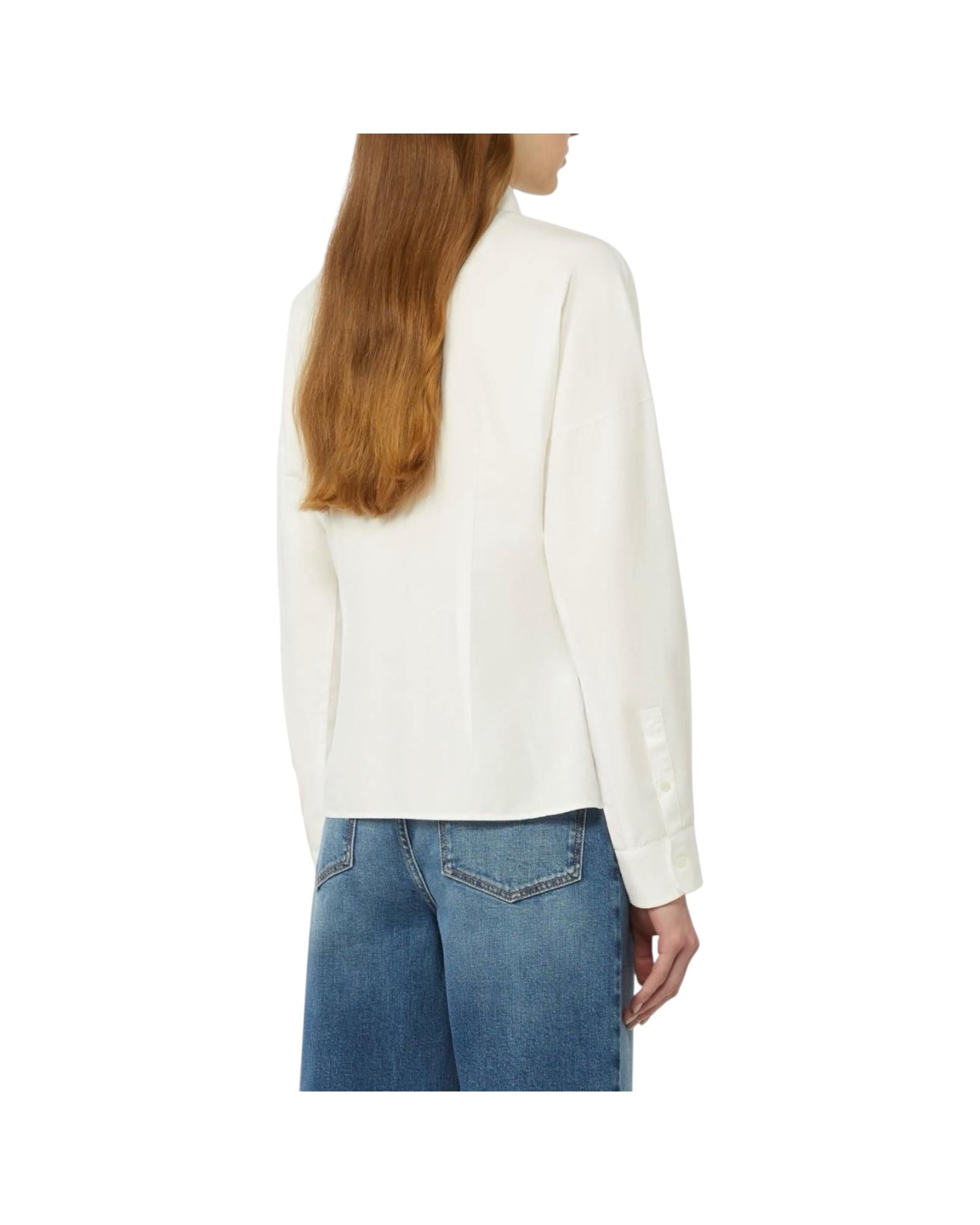 Camicia in oxford di cotone Bianco PESI 001 MAX MARA WEEKEND 