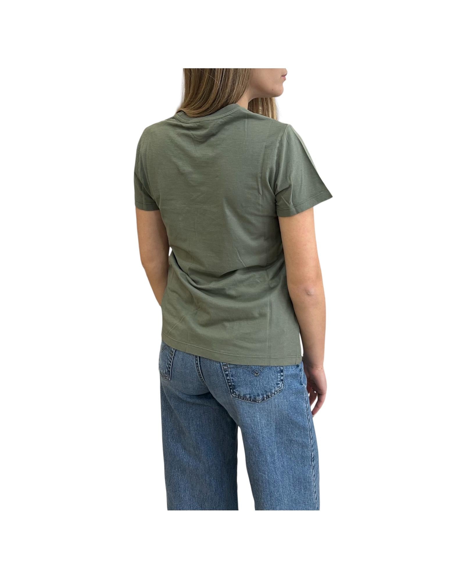 T-shirt girocollo Militare ALISSA MILITARE CHS