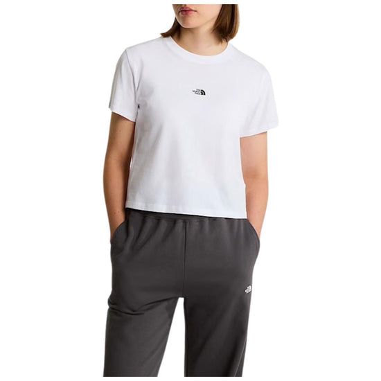 T-shirt Essential regular cutie White W ESS REGULAR SS CUTIE WHITE THE NORTH FACE 