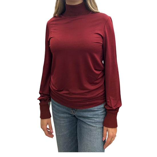 Blusa in viscosa Bordeaux QUASAR 002 MARELLA 