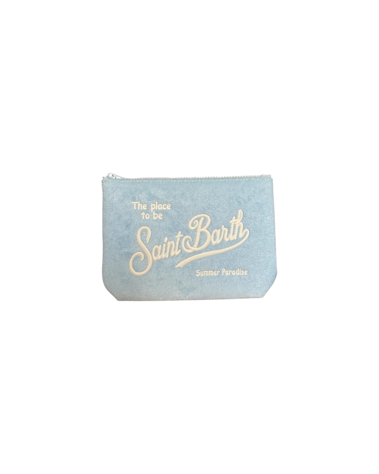 Pochette Aline Sponge Celeste ALI0003 03028L MC2 SAINT BARTH 