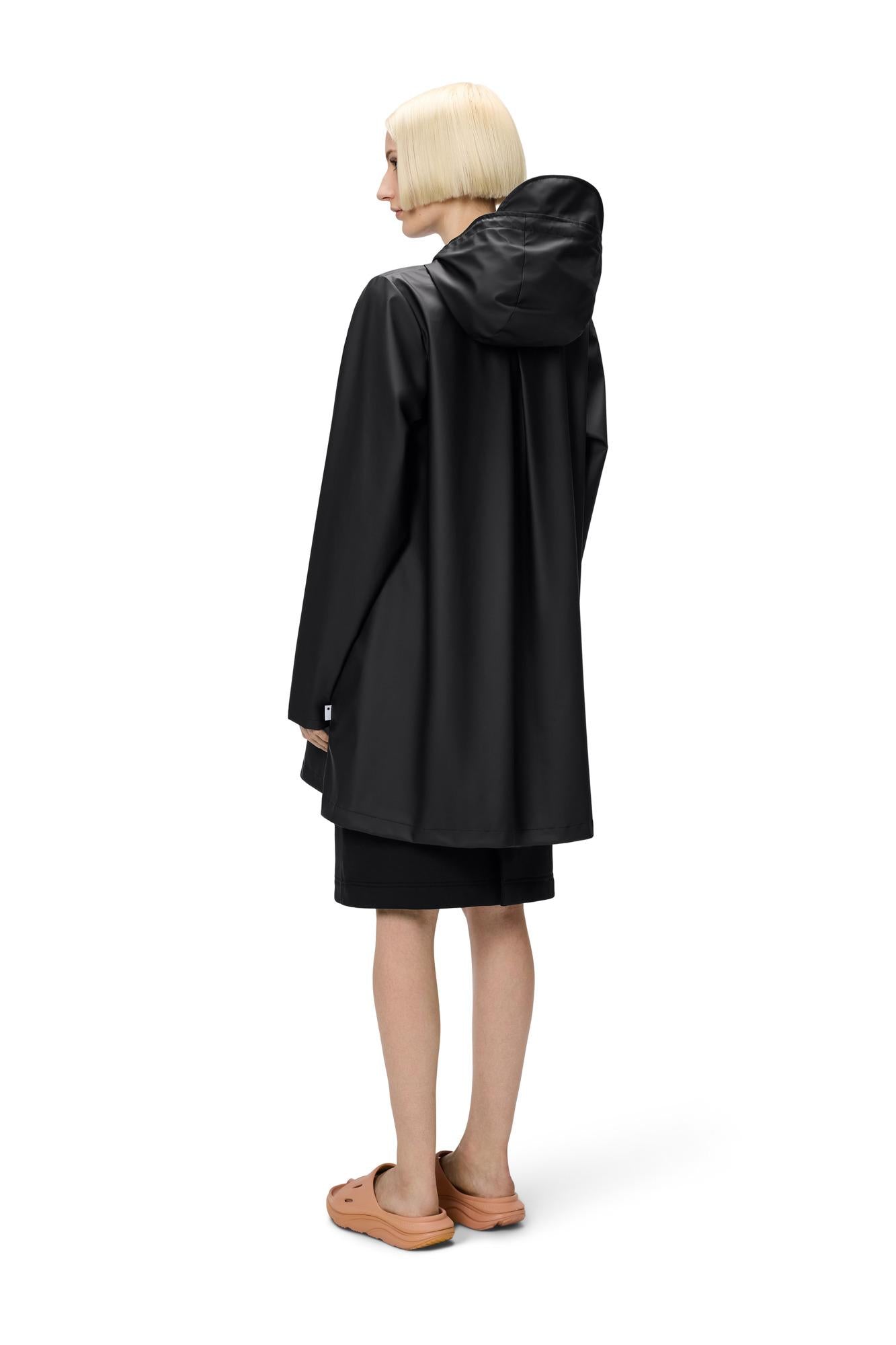 A-line W Jacket black RA18050 BLACK RAINS 
