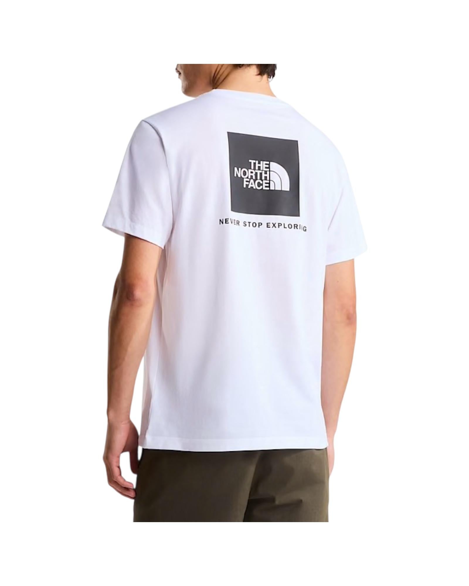 T-shirt Evolution NSE Box White M EVO BOX NSE WHITE THE NORTH FACE