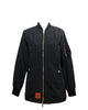 Navy Bomber Jacket Medium Length