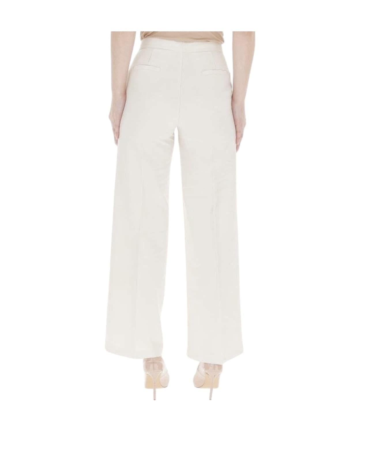 Pantalone palzzo in viscosa, corda. TD0074 CORDA VICOLO