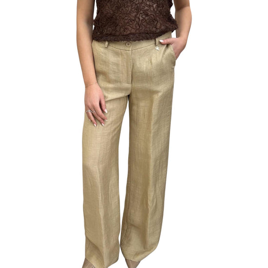 Pantalone in lino Iuta W39S0248 IUTA SOUVENIR 