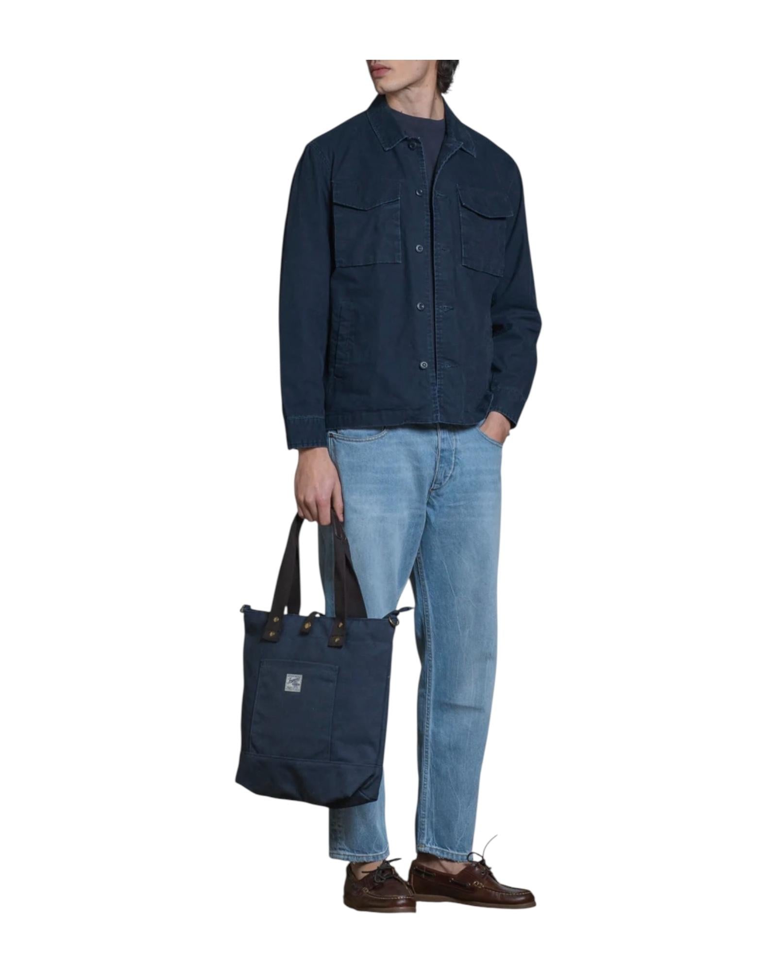 Borsa Kyle in canvas Navy KYLE CRDC01 IMPURE