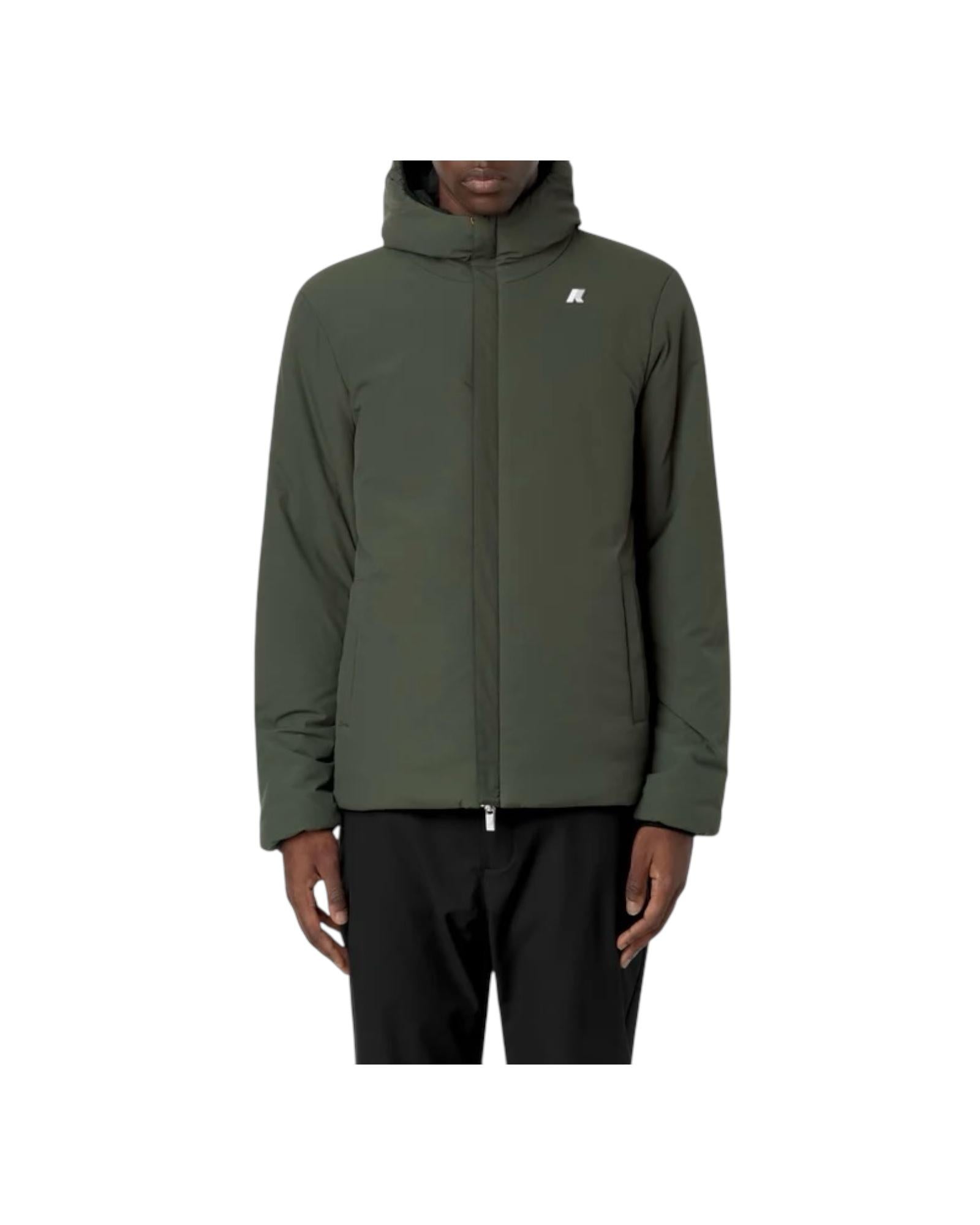 Giacca reversibile uomo Black pure-green blackish K6128VW AH3 K-way 